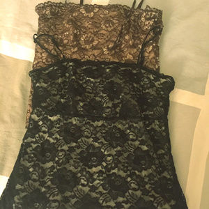 Bundle: Two beautiful lace camis